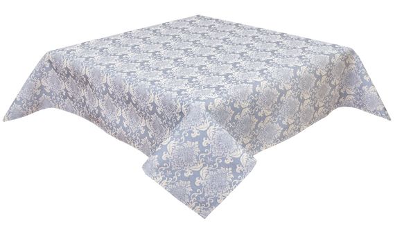 Скатертина гобеленова EDEN391GR Limaso, 137x260, Прямокутна, Повсякденний, Без люрексу, 75% поліестер, 22% бавовна, 3% акрил, Гобелен