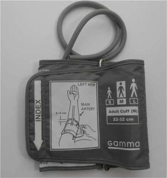 Манжета оригинал Gamma 22-32см с кольцом и переходником для автоматических тонометров с одной трубкой | Зображення 1