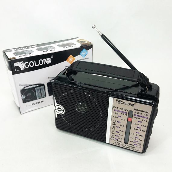 Ретро кухонне радіо Golon RX-606, Радіоприймачі fm діапазону, Радіоприймачі від мережі DG-80 | Зображення 1