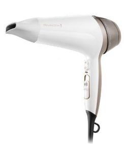 Фен Remington D5720 Thermacare Pro, 2200 Вт, поток 90 км/ч, 3 температуры, 2 скорости, белый (D5720)