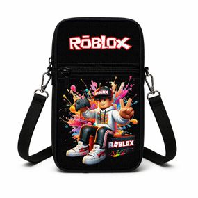 Сумка-чохол для телефону Roblox,дитяча сумка через плече, водонепроникна міні-сумка (4824)