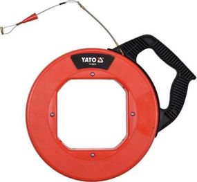 Пристрий для протягування кабелив на бобини YATO : l= 30 м, Ø= 4 мм YT-25015