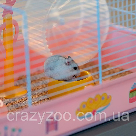 Клітка для хом'яків Ferplast Criceti 9 Princess рожева 46х29.5х23 см 57009062 | Зображення 6