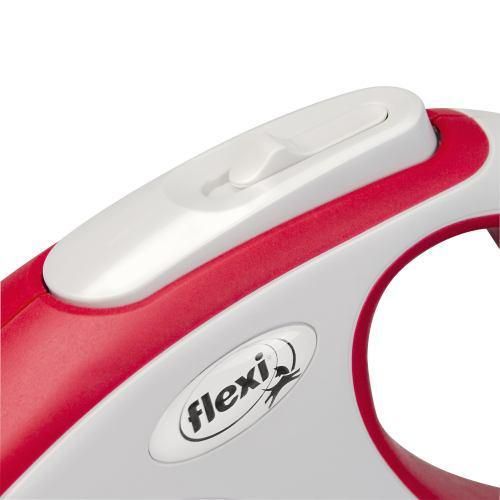 Рулетка Flexi New Comfort для собак, трос, размер L, 8 м (красная) | Зображення 2
