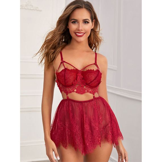 Пеньюар Babydoll 44 S/M 019-2 | Зображення 8