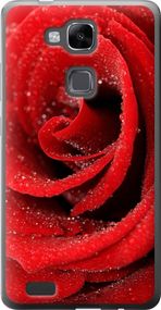 Чехол на Huawei Ascend Mate 7 Красная роза "529u-140-17620"