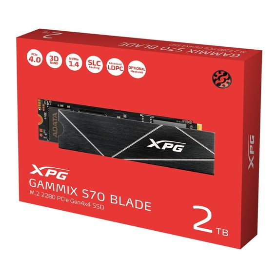 Накопитель SSD M.2 2280 2TB ADATA (AGAMMIXS70B-2T-CS) | Зображення 4