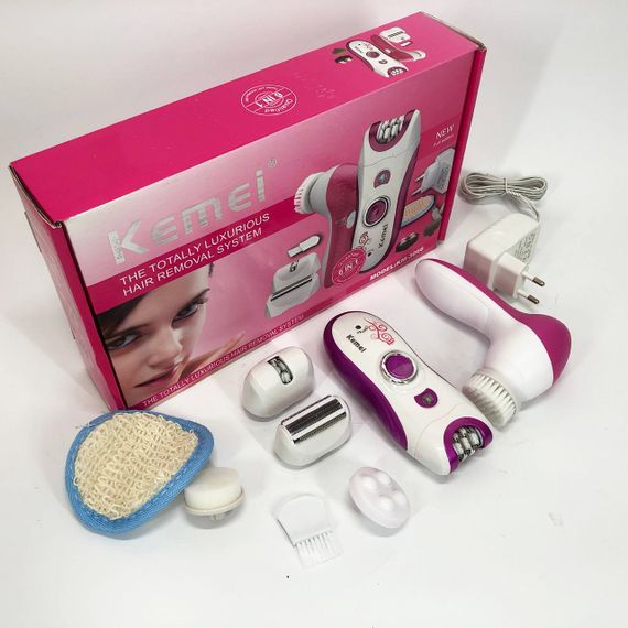 Епілятор жіночий електричний для тіла Kemei, Тример для депіляції Епілятор різних частин тіла GB-78 | Зображення 1