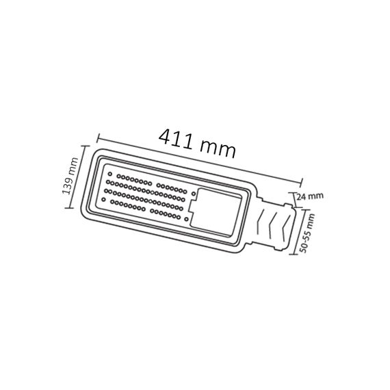 Світильник вуличний  LED " VEGAS-50" 50 W 6400K | Зображення 1