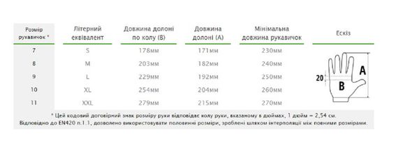 Рукавички робочі Bradas TECH GREY розмір 10 RWTGY10 | Зображення 1