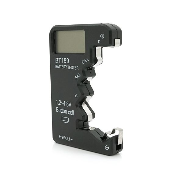Тестер ємності LCD-BT189 цифровий для акумуляторних батарей AA/AAА/1,5V/9V | Зображення 2