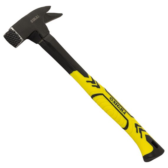 Молоток покрівельника Sigma 600г фібергласова ручка 4314011 | Зображення 2