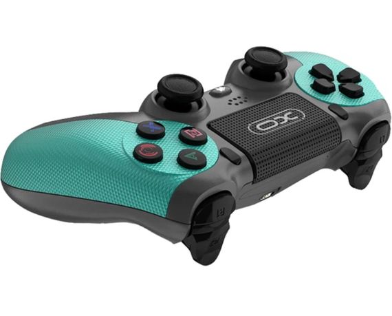 Геймпад XO GP6 універсальний Bluetooth / дротовий контролер 6-Axis, Touchpad, RGB, з вібрацією, для PS4, PS3, Windows - Mint Green | Зображення 1