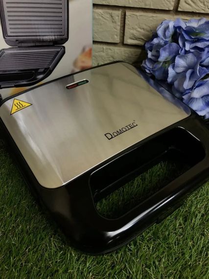 Вафельница-сендвичница 4в1 Domotec SI-234B 1200w | Зображення 2