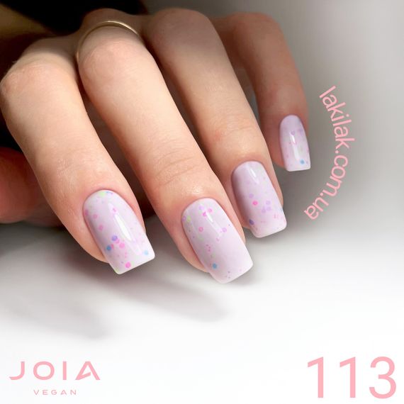Гель-лак JOIA vegan 113, Marshmallows, pink, 6 мл | Зображення 1