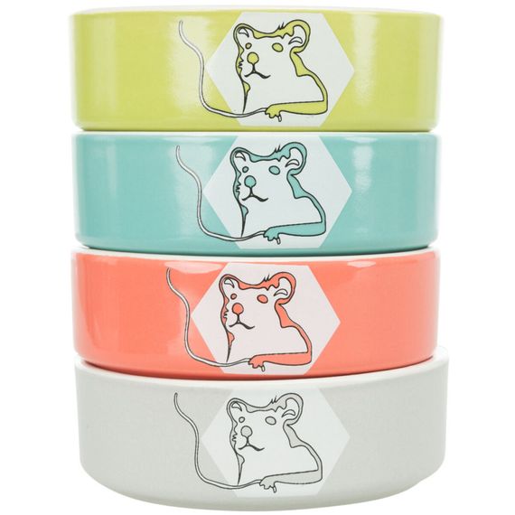 Миска Trixie для гризунів Hello Hamster хом як керамічна 8 см 90 мл | Зображення 2