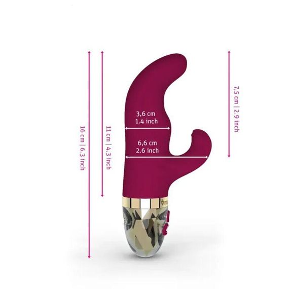 Вібратор-кролик Mystim Hop Hop Bob Fuchsia, потужний мотор, 8 режимів sexstyle | Зображення 5