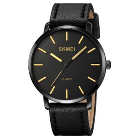 Годинник S2kmei 1984LGD Gold-leather belt