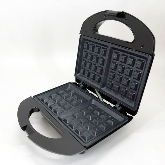 Электровафельница Domotec MS-7705, Вафельница для мягких вафель, Бытовая вафельница GP-21 | Зображення 2