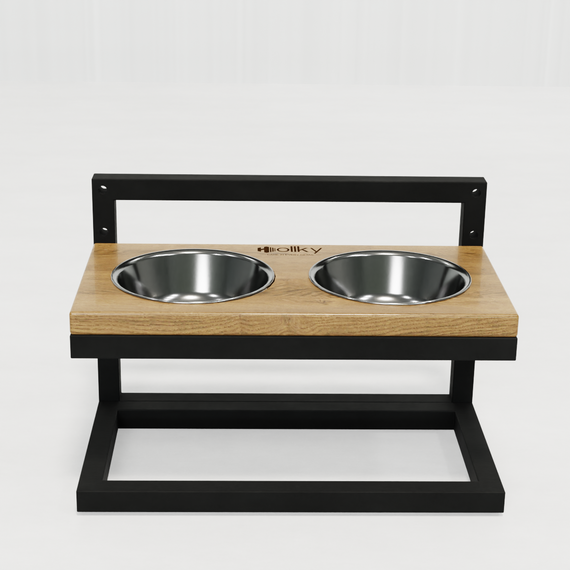 Миски на регулируемой подставке для маленьких собак Hollky Flex S (2 × 0.450 л) FS-422523-BLNT | Зображення 7