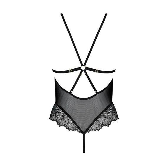 Боді Passion DELIENA BODY XXL/XXXL, black | Зображення 3