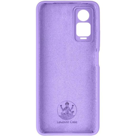 Чохол Silicone Cover Ummi Lakshmi Full Camera (AA) для Xiaomi Redmi Note 12 Pro 4G Бузковий / Dasheen | Зображення 2
