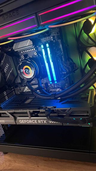 Збірка на замовлення: ігровий ПК NZXT H6 Flow Tower / AMD Ryzen 7 7800X3D (8 (16) ядер по 4,2 - 5,0 ГГц) / 32 ГБ DDR5 / 1000 ГБ SSD M.2 / nVidia GeForce RTX 5070, 12 ГБ GDDR7, 192-bit / 750 Вт | Зображення 5