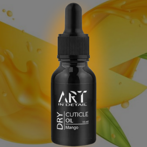 Суха олія для кутикули ART in detail з ароматом манго 15мл | Зображення 1