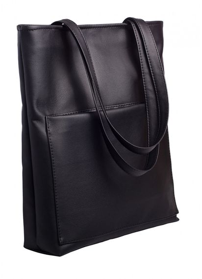 Сумка Sambag Shopper Tote SQN чорний 41 х 30 х 10 см (93220001)