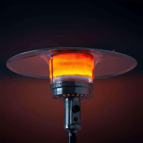 Газовый обогреватель Volteno VO2473 Umbrella 13 кВт Чёрный / Серебристый | Зображення 2