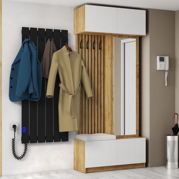 Електрична рушникосушарка Laris Зебра Бостон ЧФ(Ч)6 1200 Е (підкл. зліва) | Зображення 5