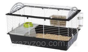 Клітка для кроликів та морських свинок Ferplast Casita 100 чорна 95х57х56 см 57066170