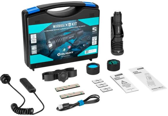Набір Olight Warrior X 4 KIT Matte Black | Зображення 7