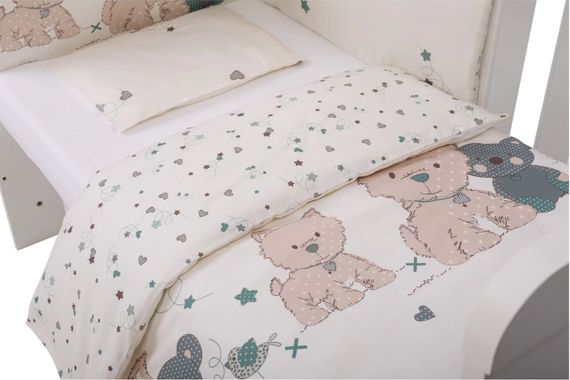 Комплект постільної білизни Bubaba by FreeON ROMANTIC TEDDY (6 шт.) | Зображення 2
