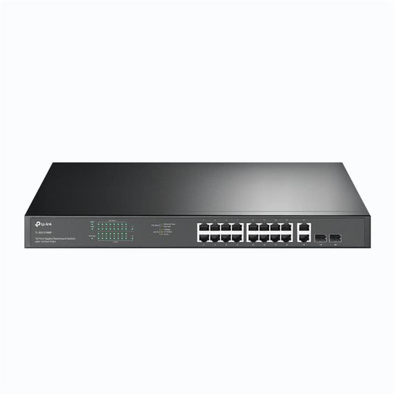 Коммутатор TP-LINK TL-SG1218MP 16xGE/PoE+ 250W 2xGE 2xcomboGE/SFP 19&quot; 1U (TL-SG1218MP)