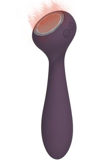Вібромасажер двосторонній з функцією нагріву Dream toys Royal Fantasies Panacea фіолетовий Sex Aura