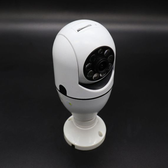 Панорамна IP камера відеоспостереження в цоколь Е27, Smart Camera / Бездротова WiFi камера з датчиком руху | Зображення 7