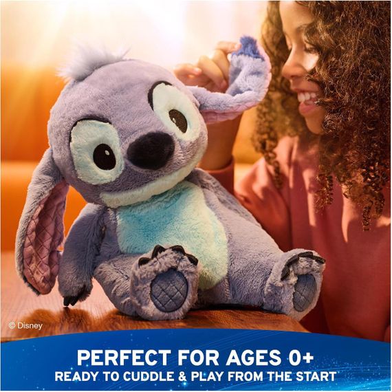 М'яка іграшка Стіч 32 см Оригінал GUND Disney Official Oh So Snuggly Stitch | Зображення 6