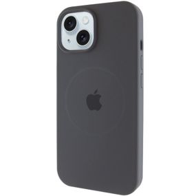 Чохол Silicone Case Full Protective (AA) with MagSafe для Apple iPhone 15 Plus (6.7") Сірий / Dark Gray