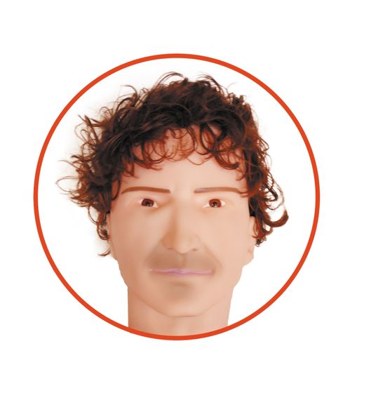 Надувная кукла BOYS of TOYS - DENNIS 3D с вставкой из киберкожи и вибростимуляцией, BS5900003 Sex Aura | Зображення 3