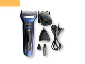 Професійна машинка для стрижки волосся з насадками 3 в 1 XRPO GM 566 синя (GM 566 )