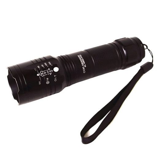 Тактичний ліхтар на акумуляторі з юсб Bailong BL-8900-P50, Військовий тактичний ліхтар ZQ-42