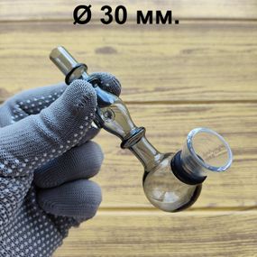 Стеклянная трубка Simple Oil Mix Gray