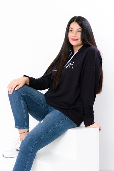 Худі жіночий Носи своє 44 Синій (p-12029-132826) | Зображення 1