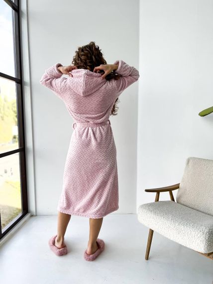 Женский махровый халат (2591/2) XL | Зображення 7