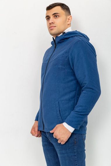 Вітровка чоловіча на блискавці, колір синій, 131R3009 | Зображення 2