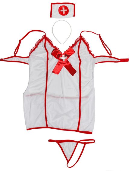 Ігровий костюм Медсестра Babydoll 46 L/XL 152-04 | Зображення 3