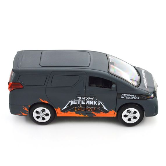 Автомодель серии "Шевроны Героев" Toyota Alphard "Отряд бабочек" TechnoDrive KM6011 | Зображення 1