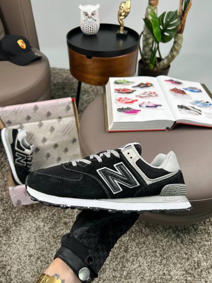 Кросівки New 574 Black White , В'єтнам B4209 41 26 см | Зображення 5