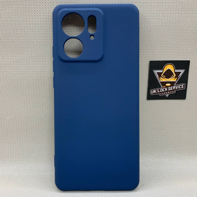 Чохол Motorola Edge 40 SoftTouch Silicone Протиударний чохол софт тач Синій